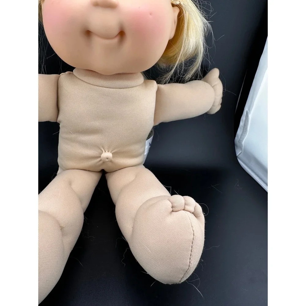 Cabbage Patch Kid Cornsilk‎ Pink Color Doll Blonde Blue Eyes Girl 14
